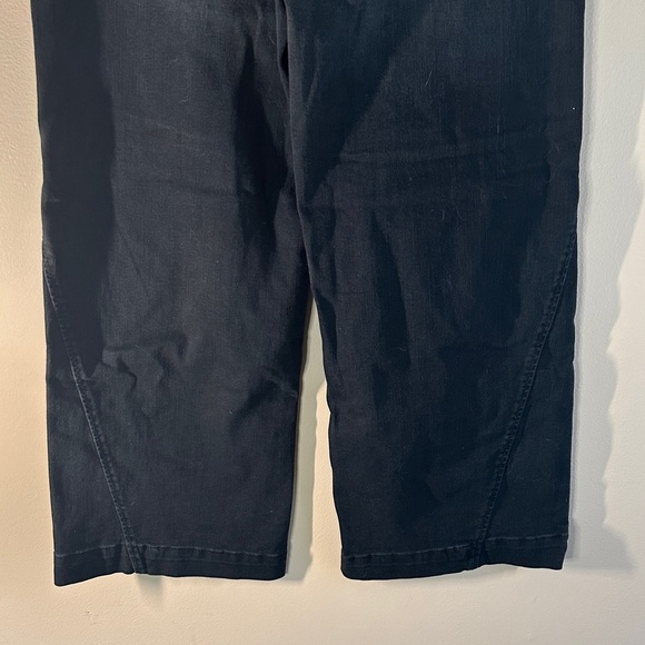 Time and Tru Dark Gray High-Rise Wide-Leg Pants - Picture 6 of 7